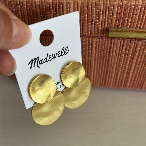 Madewell Gold Statement Earrings - Picture 3 of 4